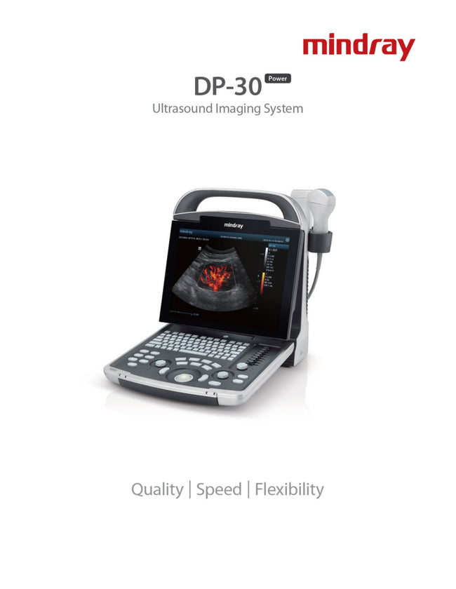 Mindray DP-30 Power Ultrasound Imaging System (72-Month Subscription)