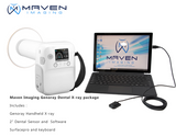 Genoray ZEN-PX4 All in One Portable X-Ray System and Dental Sensor 2" Package